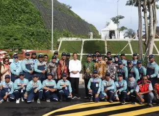 Proyek Strategis Nasional Bendungan Lausimeme yang Diresmikan Jokowi Digarap Perusahaan Konstruksi KALLA