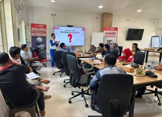 Astra Motor Sulsel Kembali Edukasi Safety Riding Mars Cocoa Side Pangkep