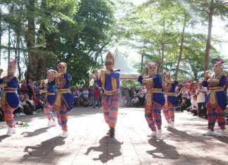 Keseruan Lomba Senam Tamang Pung Kisah Antar SKPD Gowa