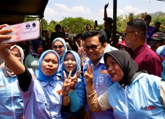 Hati Damai Menang, Husniah-darmawangsyah Akan Bangun Pasar Induk Manuju