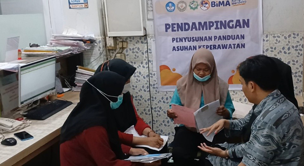 Pengabdian Masyarakat STIKES Amanah Makassar, Optimalkan Standar Pendokumentasian Asuhan Keperawatan Berbasis 3S PPNI di Ruang Perawatan RSU Bahagia