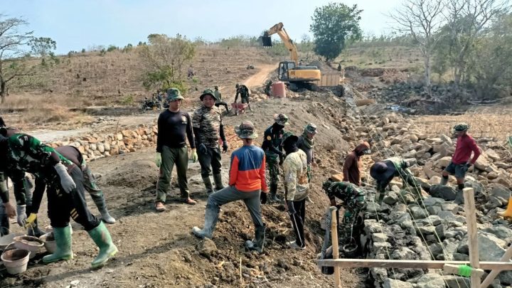 Program Perintisan Jalan TMMD Ke-122 Kodim 1425 Jeneponto Capai 57 Persen Program Perintisan