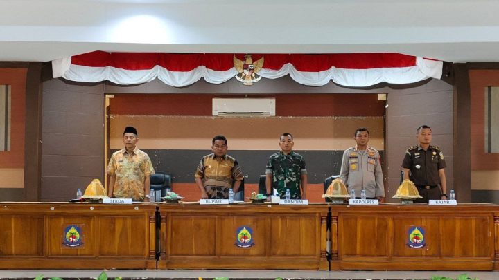 Pj Bupati Pimpin Rapat Forkopimda, Bahas Kesiapan Kamtibmas Pilkada Jeneponto Pj Bupati