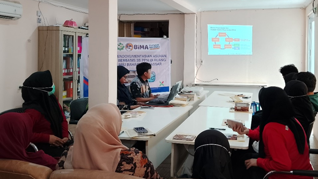 Pengabdian Masyarakat STIKES Amanah Makassar, Optimalkan Standar Pendokumentasian Asuhan Keperawatan Berbasis 3S PPNI di Ruang Perawatan RSU Bahagia