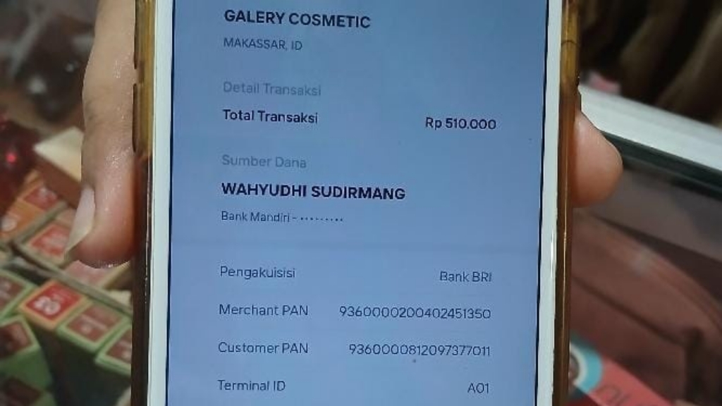 Penipuan Lewat QRIS di Galery Kosmetik Makassar, Pelaku Modifikasi Bukti Pembayaran