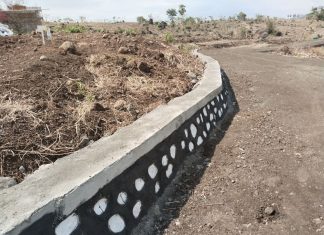 Pembuatan Talud TMMD 122 Kodim 1425 Jeneponto Rampung 100 Persen