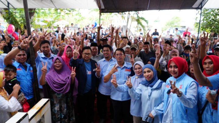 Sejalan dengan Presiden Terpilih, Husniah-Darmawangsyah Pastikan Gizi Anak Terpenuhi lewat Makan-Susu Gratis Husniah-darmawangsyah