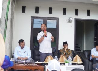 Dua Paslon Kompak Dampingi Cabup Sulsel 02 Andi Sudirman saat Kunjungan di Enrekang