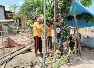 Satgas TMMD Ke-122 Kodim 1425 Jeneponto Terus Genjot Pengeboran Sarana Air