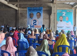 Ribuan Warga Kecamatan Parangloe Siap Menangkan Paslon Hati Damai pada Pilkada Gowa