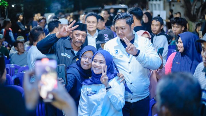 Paslon Bupati Barru Nomor Urut 2 Gelar Kampanye Terbuka, Dihadiri Ribuan Warga dan Simpatisan bupati barru
