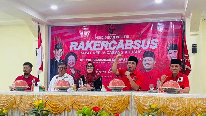Solidkan Kader untuk Menangkan Usungan PDIP di Pilkada, RPG Pimpin Rakercabsus di 6 Daerah PDIP