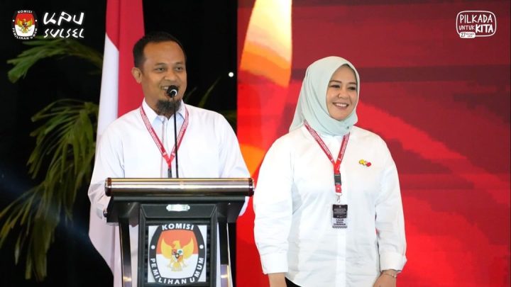Jelang Debat Perdana Pilgub Sulsel, Elektabilitas Andi Sudirman-Fatmawati Jauh Ungguli Danny-Azhar andi sudirman sulaiman