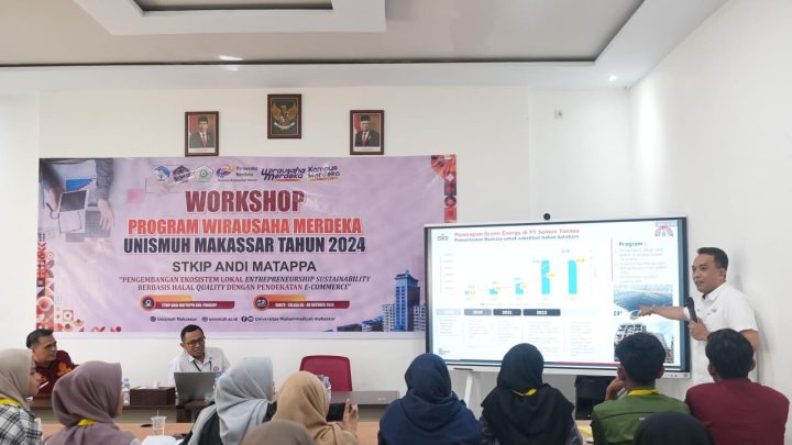 STKIP Andi Mattappa Pangkep Gelar Workshop Wirausaha, Hadirkan Dirut Semen Tonasa STKIP Andi Mattappa