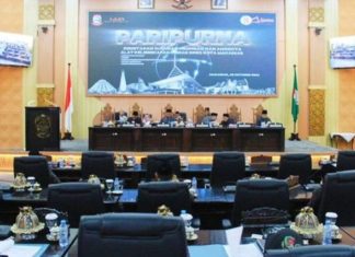 DPRD Kota Makassar Gelar Rapat Paripurna Penetapan Susunan Alat Kelengkapan Dewan
