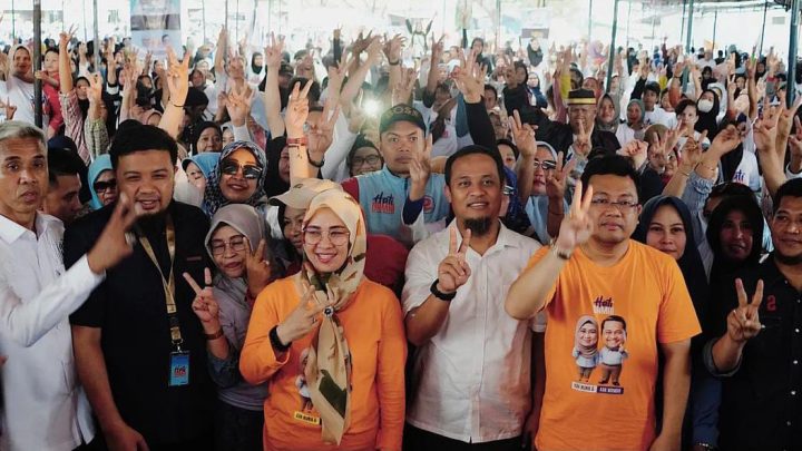 Andi Sudirman-Fatmawati Dapat Dukungan dari Tiga Paslon Bupati di Sulsel Andi Sudirman - Fatma