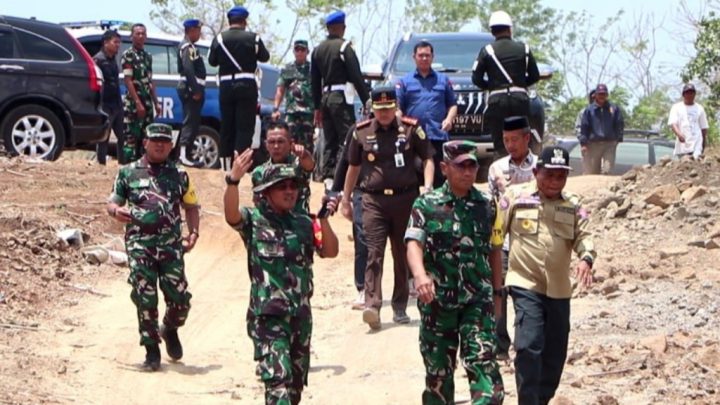 Tim Wasev Pantau Lokasi TMMD ke-122 Kodim 1425 Jeneponto Tim Wasev Pantau