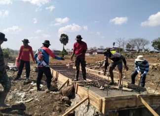 Begini Progres Program Fisik TMMD Ke-122 Kodim 1425 Jeneponto