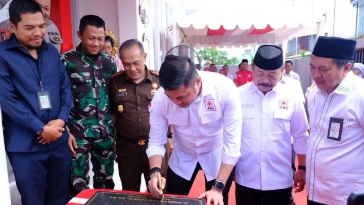 Bupati Gowa Resmikan Markas PMI Gowa, Harap Kegiatan Kepalangmerahan Semakin Meningkat bupati gowa