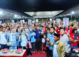 Ribuan Warga Mawang dan Bontoramba Siap Menangkan Hati Damai di Pilkada Gowa