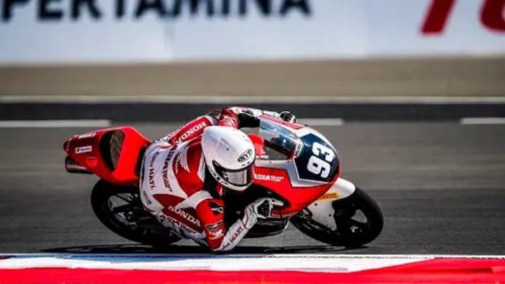 Hari Ini, Fadillah Arbi Aditama Siap Tampil Impresif di JuniorGP MotorLand Aragon 2024 fadhillah arbi