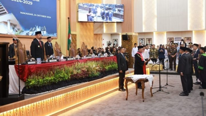 Pjs Wali Kota Ucapkan Selamat kepada Pimpinan DPRD Makassar yang Baru, Tekankan Amanah dan Tanggung Jawab pjs wali kota makassar