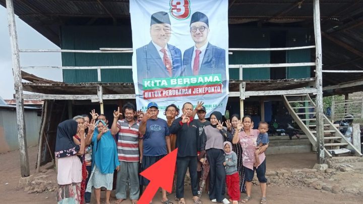 Beredar di Media Sosial, Lurah Bulu Jaya Diduga Arahkan Warga Menangkan Paslon Nomor 3 Beredar di