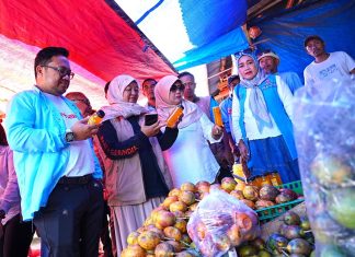 Pedagang Gantungkan Harapan ke Husniah - Darmawangsyah Percantik Pasar Malino