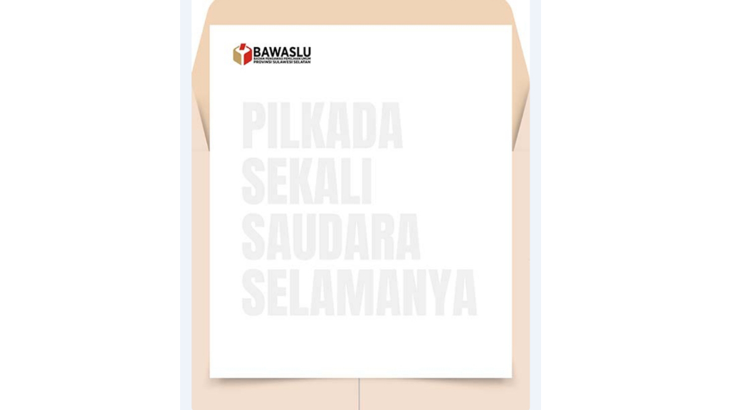 Bawaslu Sulsel Raih Penghargaan Pencegahan dan Pengawasan Partisipatif Teraktif se-Indonesia