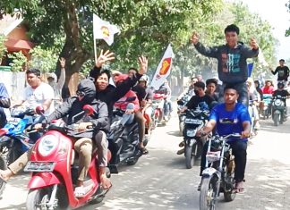 Pilkada Jeneponto, Ribuan Warga Kecamatan Turatea Hadiri Kampanye Akbar Paslon No 4