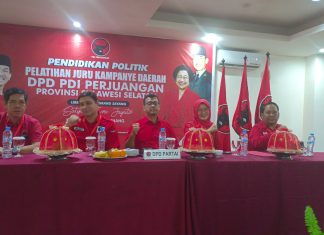 DPD PDIP Sulsel Latih Puluhan Kader Jadi Juru Kampanye Pilkada