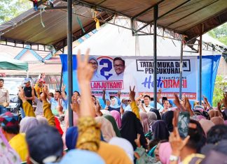 Warga di Tiga Desa Kecamatan Bontolempangan Siap Menangkan Husniah - Darmawangsyah