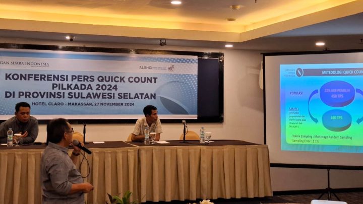Selamat! Hati Damai Menang Pilkada Gowa, Ini Hasil Hitung Cepat versi JSI hati damai