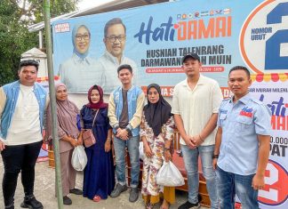 Bantu Ekonomi Masyarakat, Putra Almarhum Ichsan YL Tutup secara Resmi Pasar Murah Relawan Hati Damai