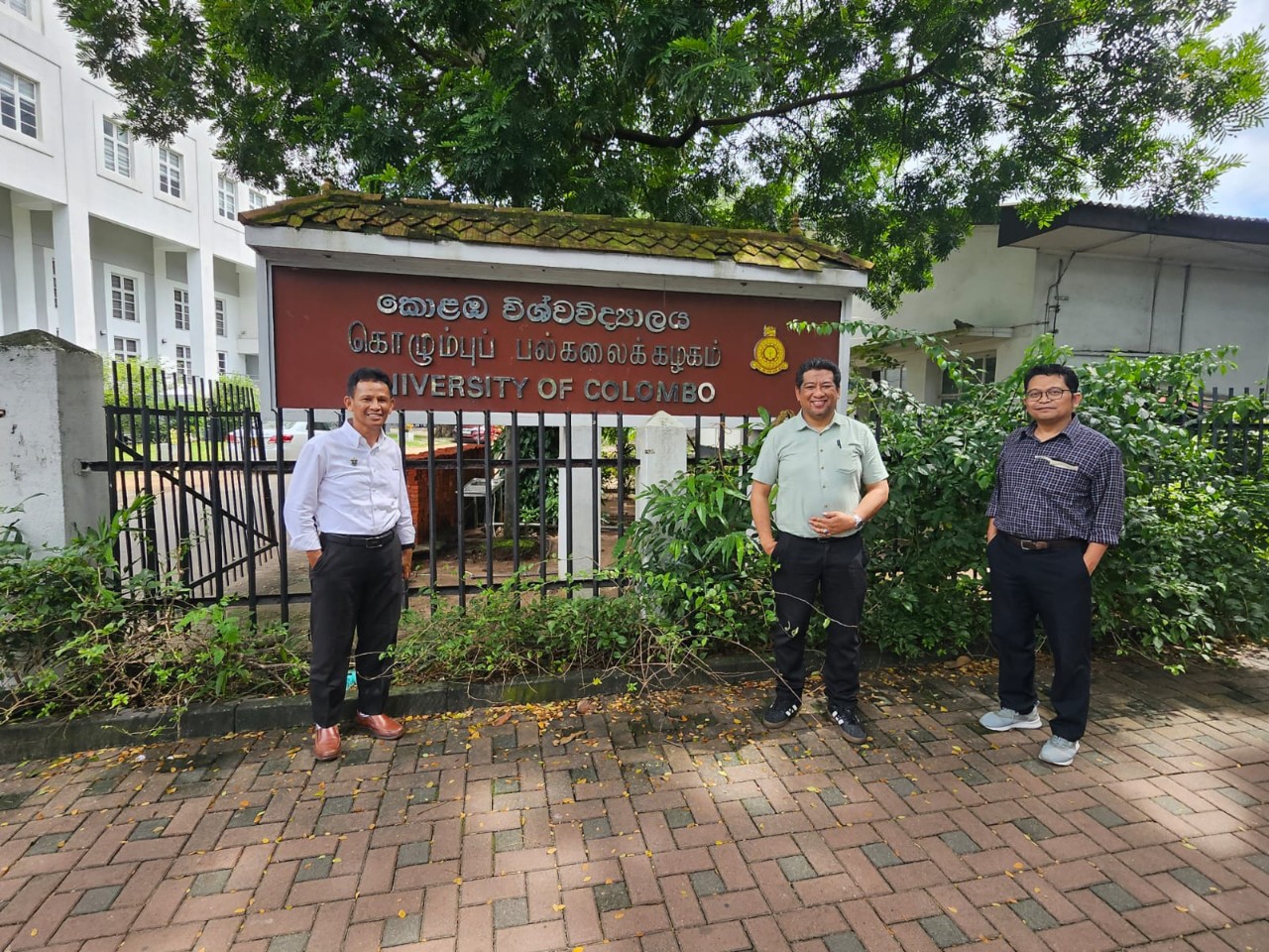 Perluas Kemitraan Internasional, Departemen Teknik Geologi Unhas Kunjungan ke Universitas Colombo Sri Lanka