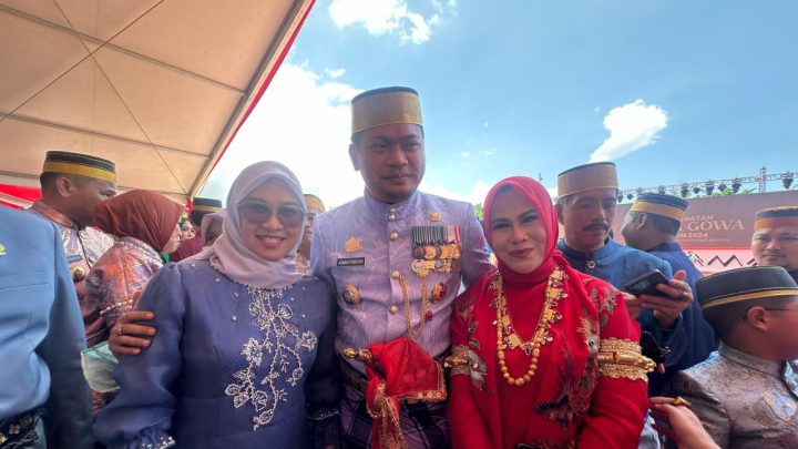 Momen HUT Gowa ke-704, Husniah Komitmen Lanjutkan Pembangunan Adnan-Kio HUT Gowa