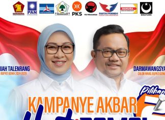 Puluhan Ribu Massa Bakal Hadiri Kampanye Akbar Hati Damai di Pattalassang, untuk Pilkada Gowa