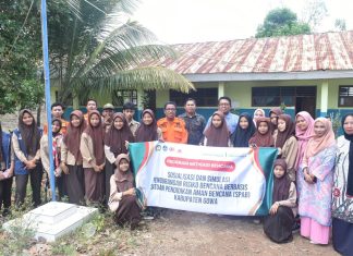 LAZ Hadji Kalla Hadirkan Sekolah Aman Bencana sebagai Langkah Preventif di Gowa dan Sinjai