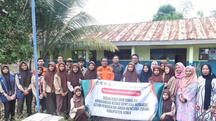 LAZ Hadji Kalla Hadirkan Sekolah Aman Bencana sebagai Langkah Preventif di Gowa dan Sinjai laz hadji kalla