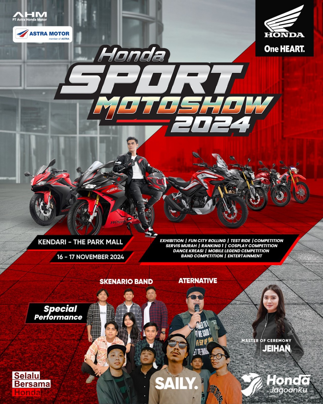 Buruan, Ada Promo Menarik di Honda Sport Motoshow 2024