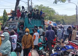 Pilkada Jeneponto, 8254 Motor, 3554 Mobil Memadati Kota Bontosungguh, Kampanye Akbar Paslon No 4