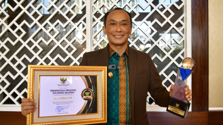 Sulsel Peroleh Predikat Tertinggi Keterbukaan Informasi Publik, Prof Zudan: Pertahankan Pj Gubernur Sulsel