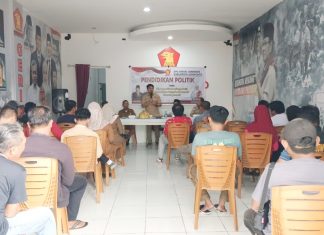 DPC Gerindra Jeneponto Gelar Pendidikan Politik, Ini Tujuannya
