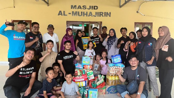 Jelang Diklat Batch 5, Komunitas Relawan Milenial Makassar Gelar 'Aksi Untuk Desember' relawan milenial makassar