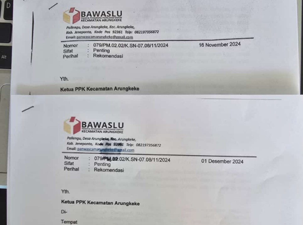 Pilkada Jeneponto, Ketua Tim Hukum Paslon 2 Soroti Rekomendasi PSU Panwaslu Arungkeke