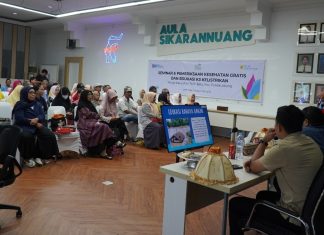PLN IP UBP Tello Gelar Seminar Kesehatan, Pemeriksaan Gratis dan Edukasi K3 Kelistrikan untuk Warga Tello Baru