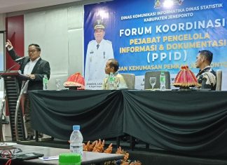 Dinas Kominfo dan Statistik Jeneponto Perkuat Komitmen Kelola Informasi Publik