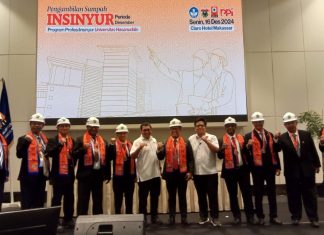 PII Gelar Pengambilan Sumpah Insinyur Alumni Fakultas Teknik Unhas