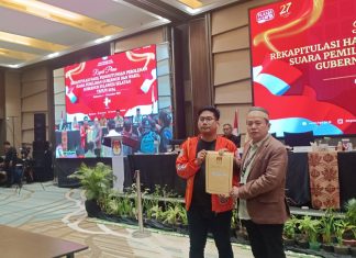 KPU Tetapkan Hasil Rekapitulasi Suara Pilgub Sulsel 2024