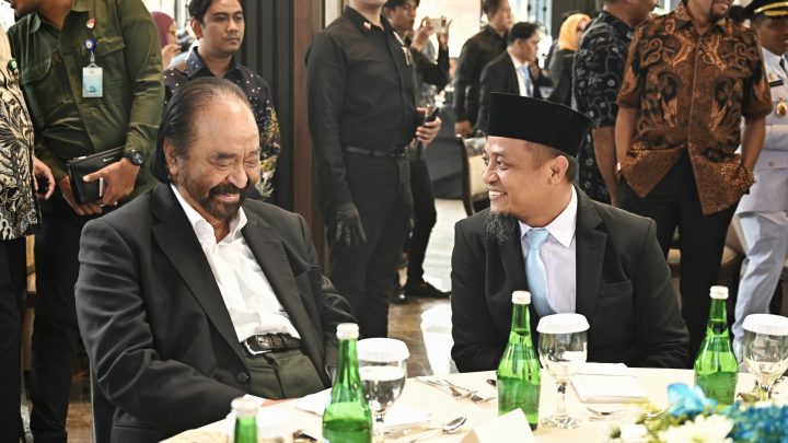 Surya Paloh Yakin Andi Sudirmam-Fatmawati Dapat Memajukan Sulsel Surya paloh